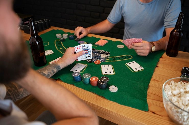 Live roulette and blackjack dealer broadcast
